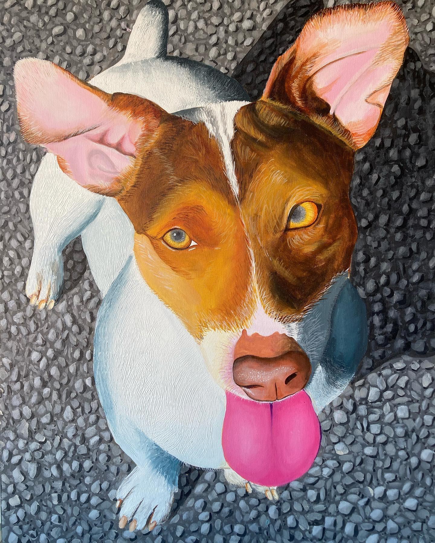 Custom Realistic Animal Portrait – Hand-Painted Commission