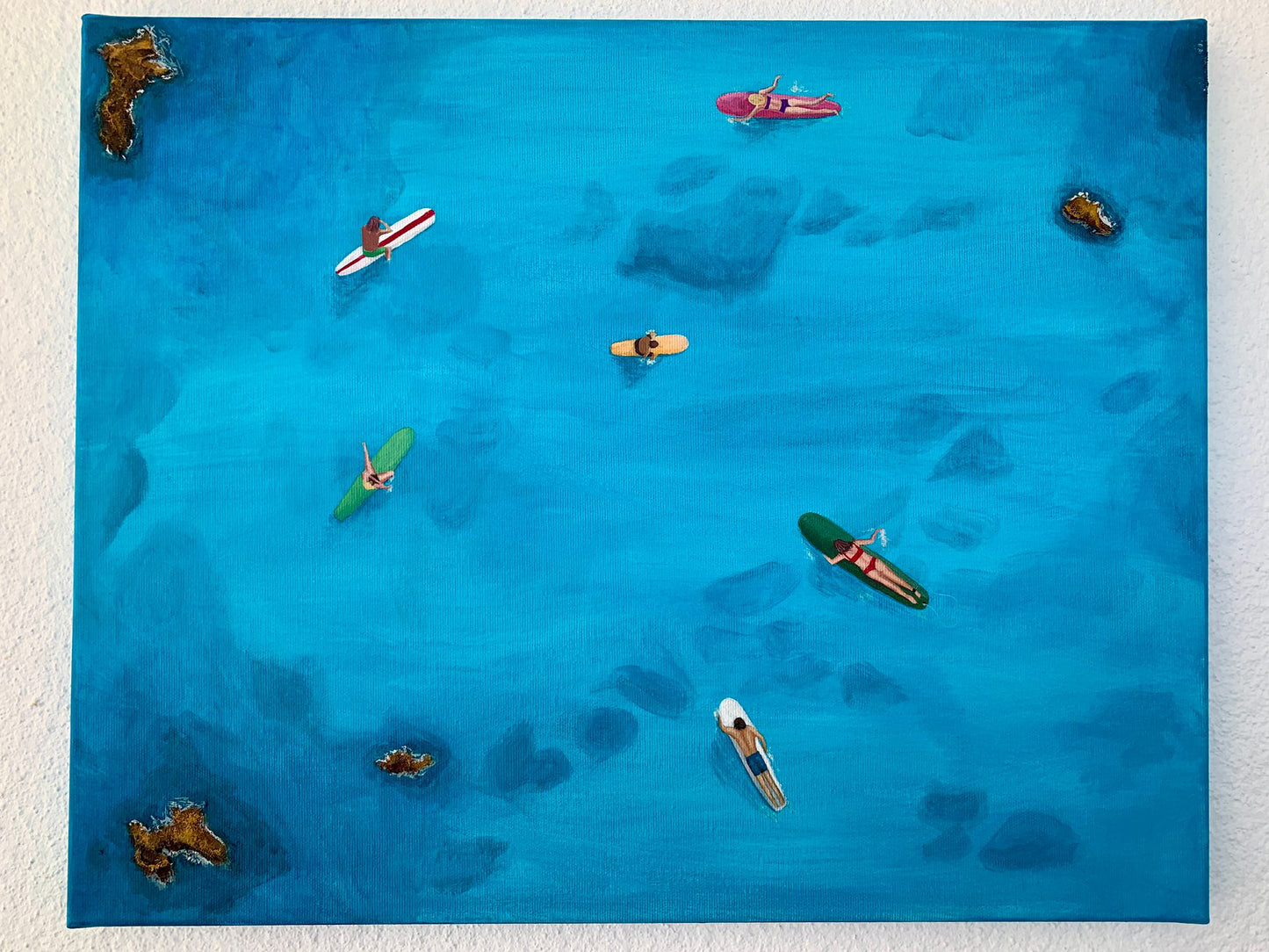 The Search - Original Ocean-Inspired Painting