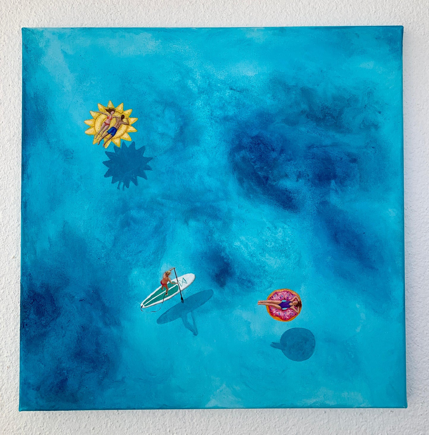 Paradise - Original Ocean-Inspired Painting