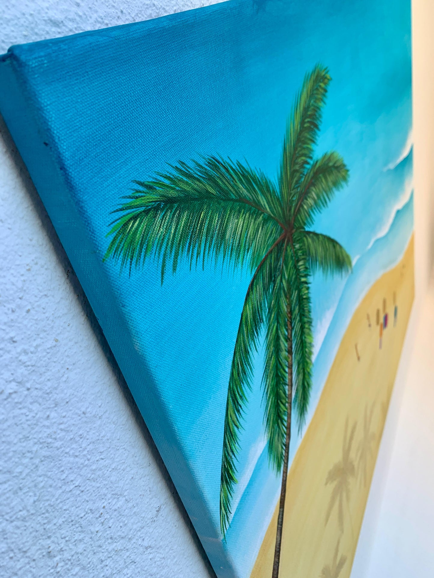 Under Coastal Skies - Original Ocean Inspired Painting
