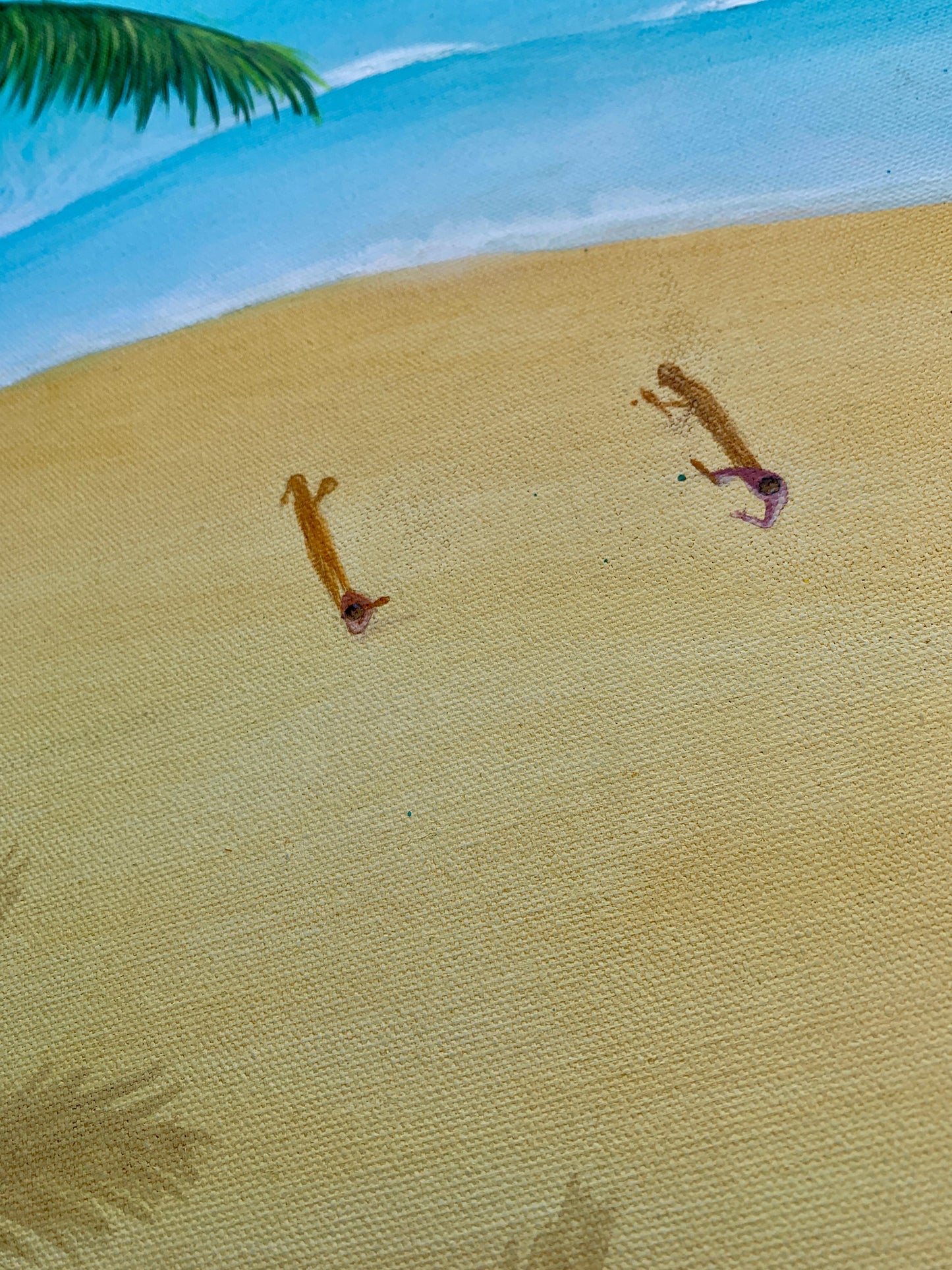 Under Coastal Skies - Original Ocean Inspired Painting