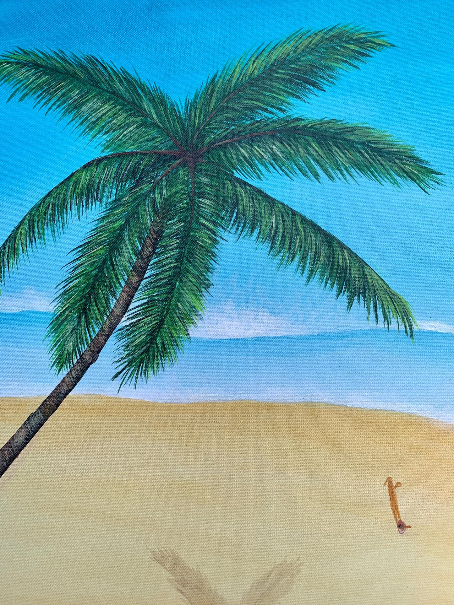 Under Coastal Skies - Original Ocean Inspired Painting