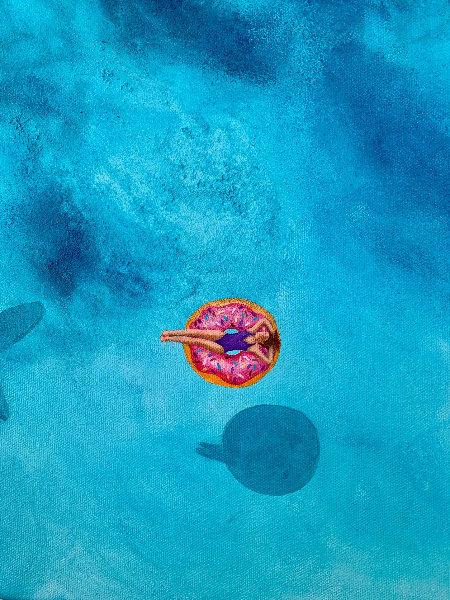 Paradise - Original Ocean-Inspired Painting