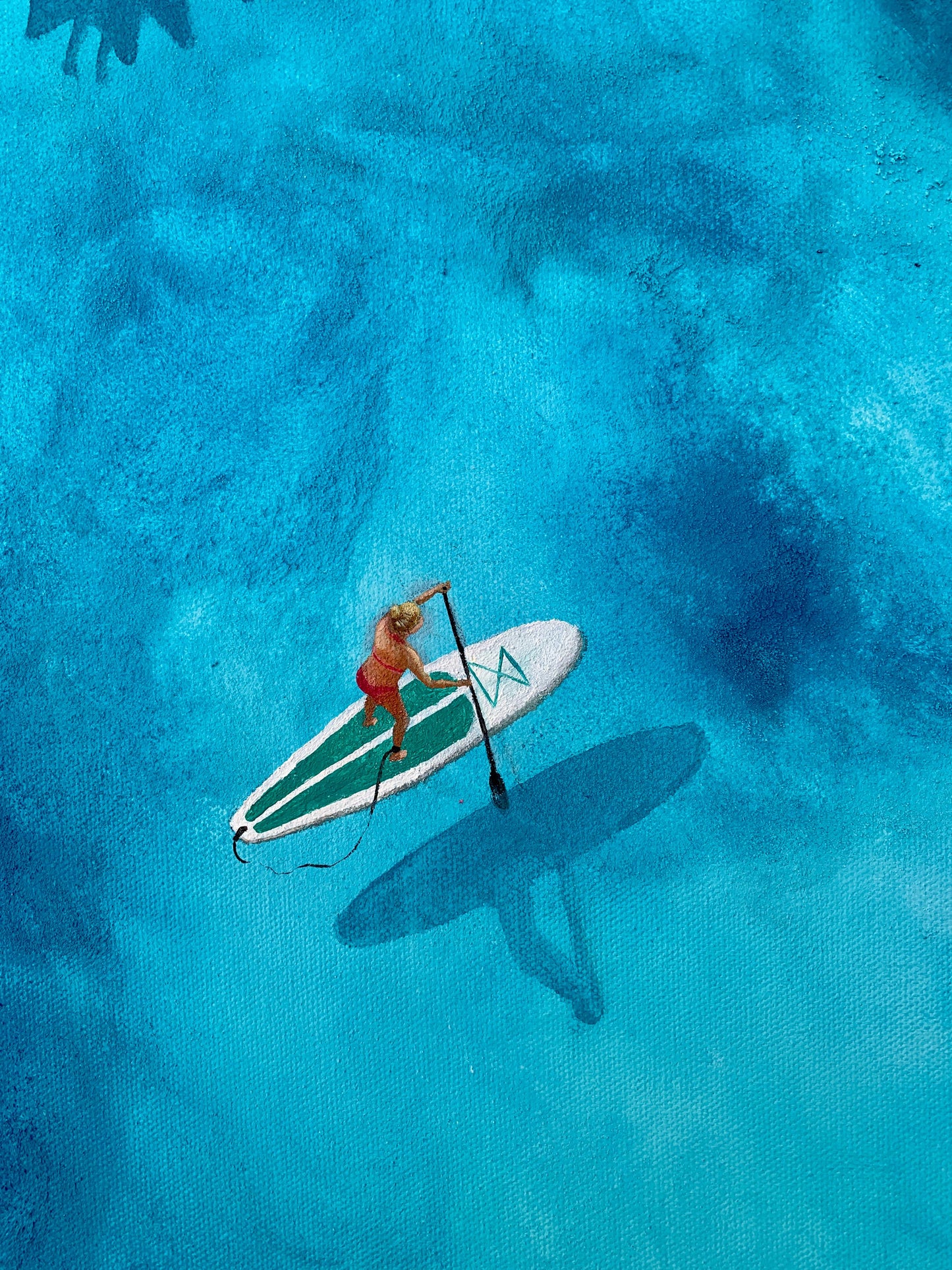 Paradise - Original Ocean-Inspired Painting