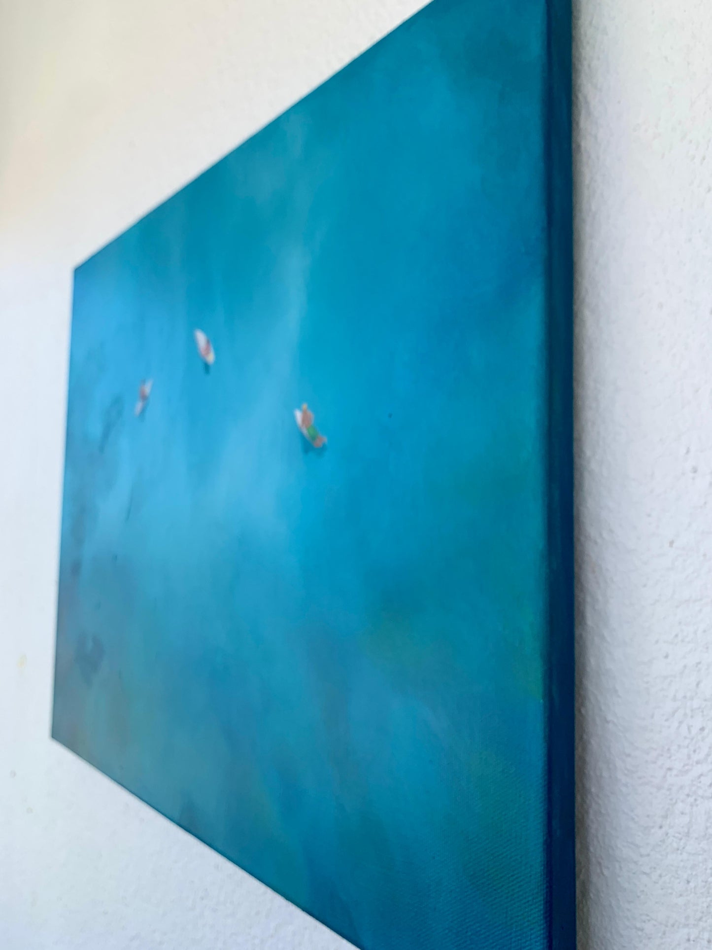 Mindful Wait - Original Ocean Inspired Painting