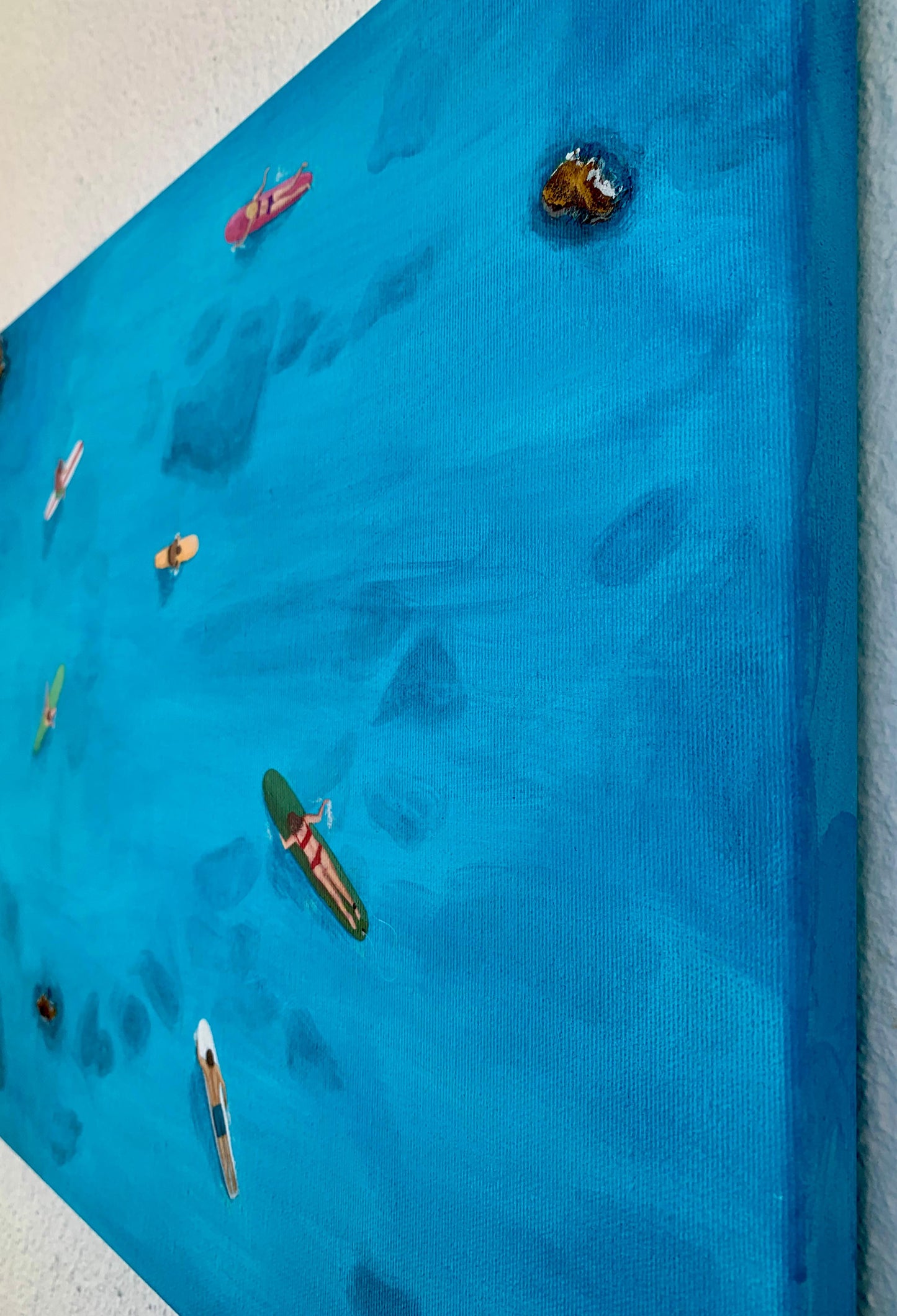 The Search - Original Ocean-Inspired Painting