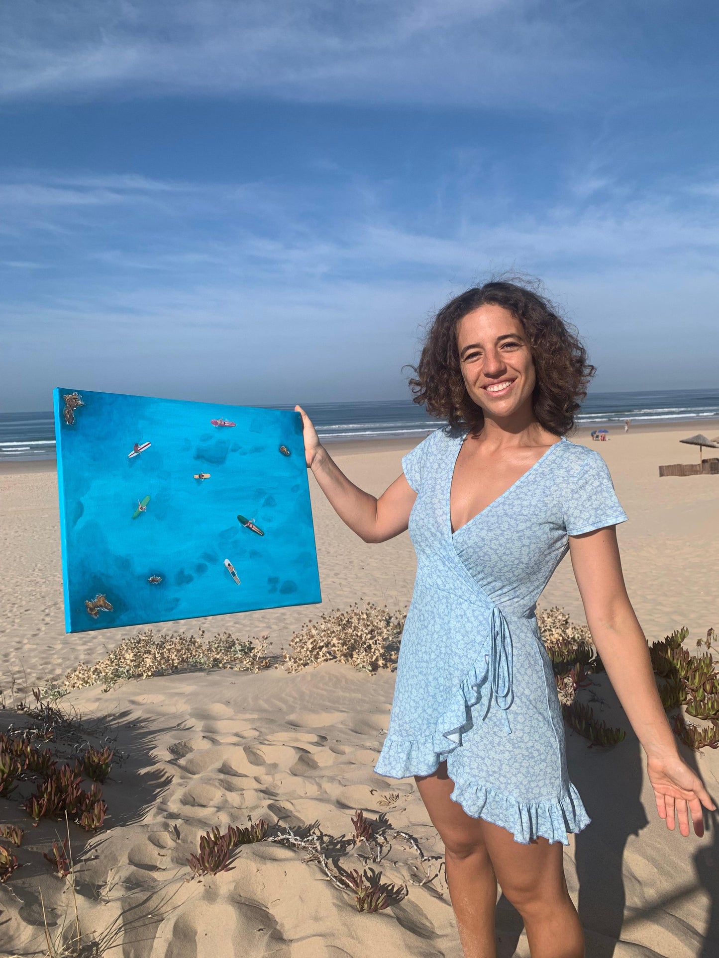 The Search - Original Ocean-Inspired Painting