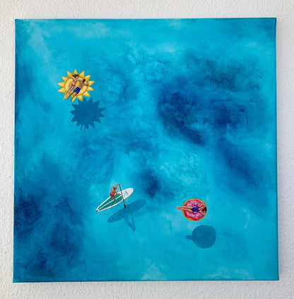 Paradise - Original Ocean-Inspired Painting
