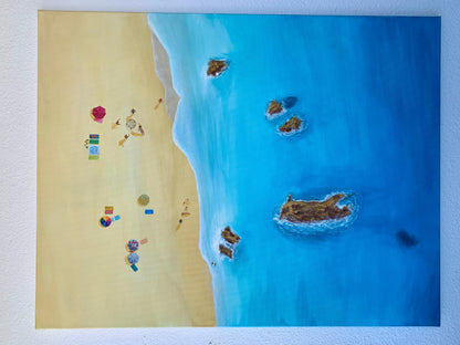 Summer by the Sea - Original Ocean Inspired Painting