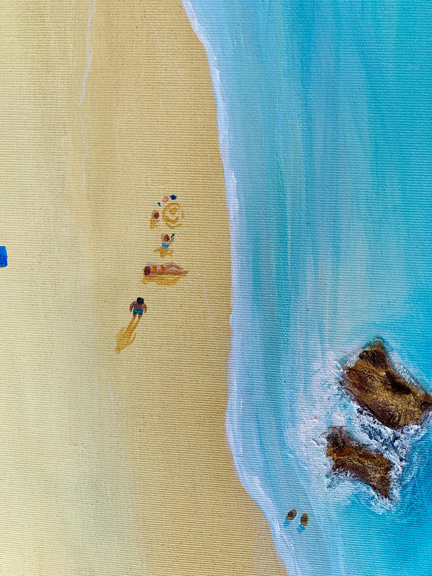 Summer by the Sea - Original Ocean Inspired Painting
