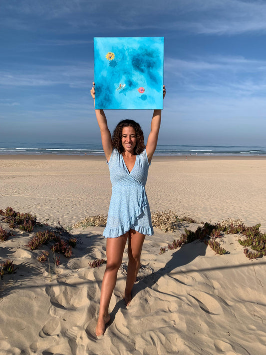 Paradise - Original Ocean-Inspired Painting