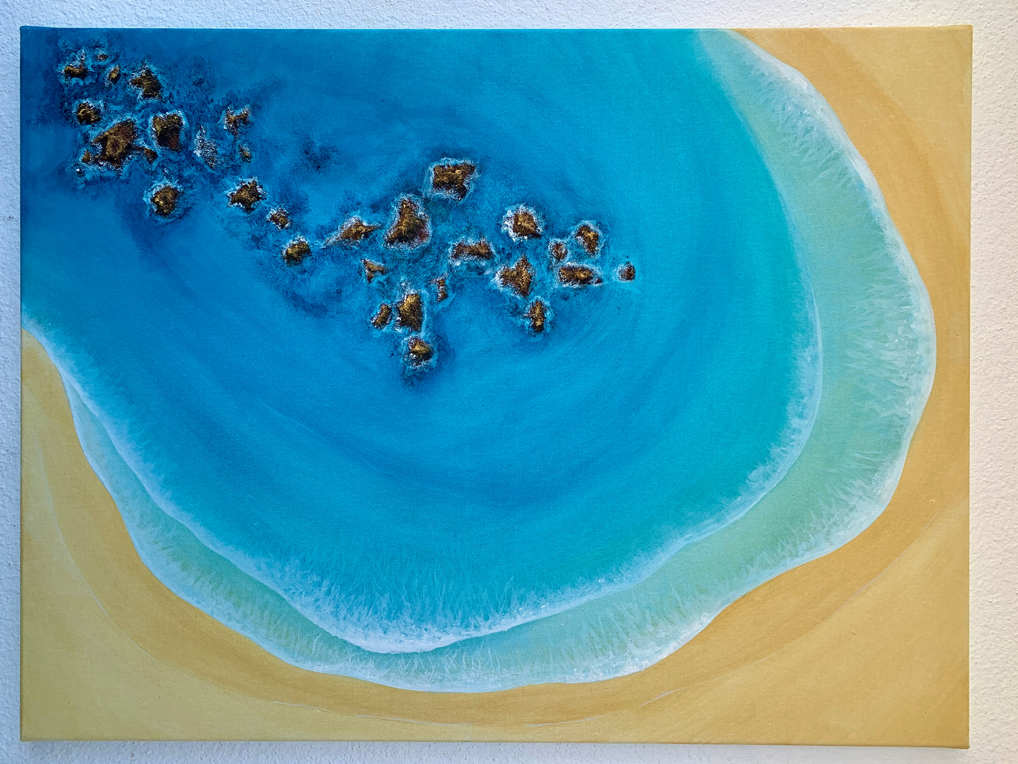 Stillness Beneath - Original Ocean Inspired Painting