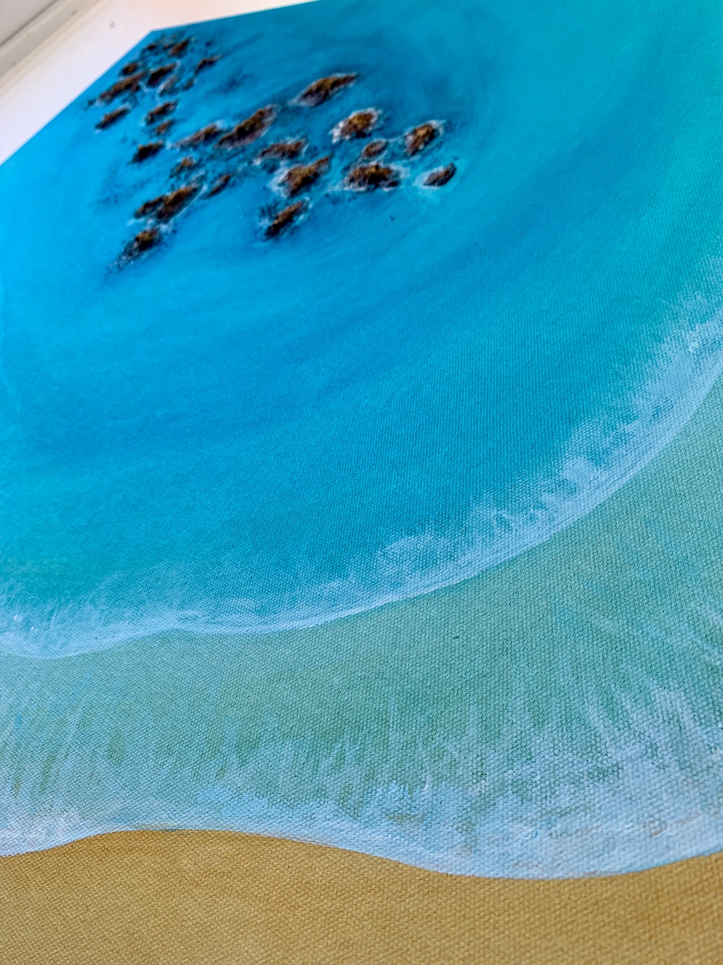 Stillness Beneath - Original Ocean Inspired Painting