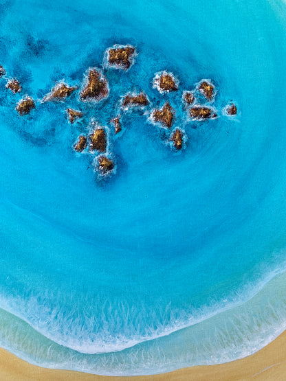 Stillness Beneath - Original Ocean Inspired Painting