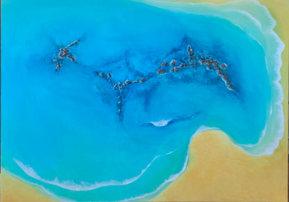 Serenity - Original Ocean Inspired Painting
