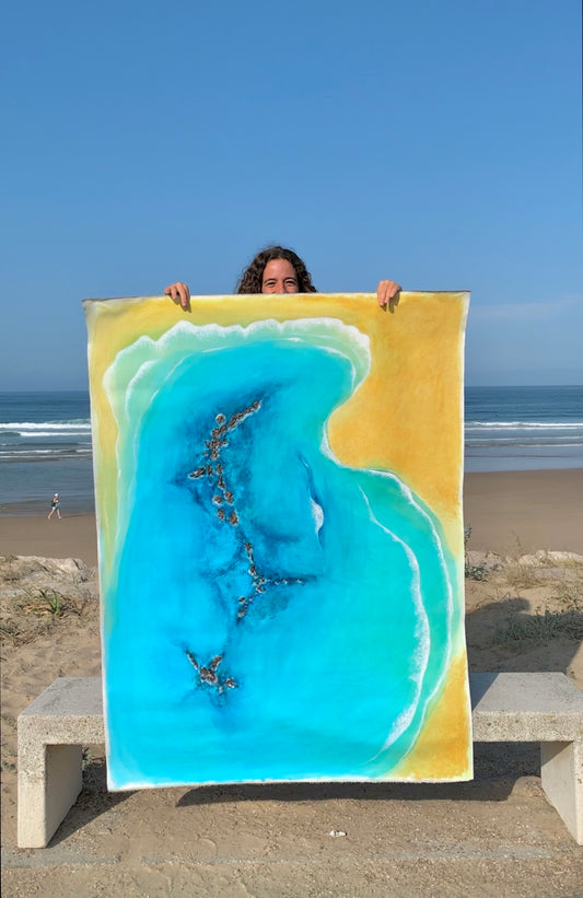 Serenity - Original Ocean Inspired Painting