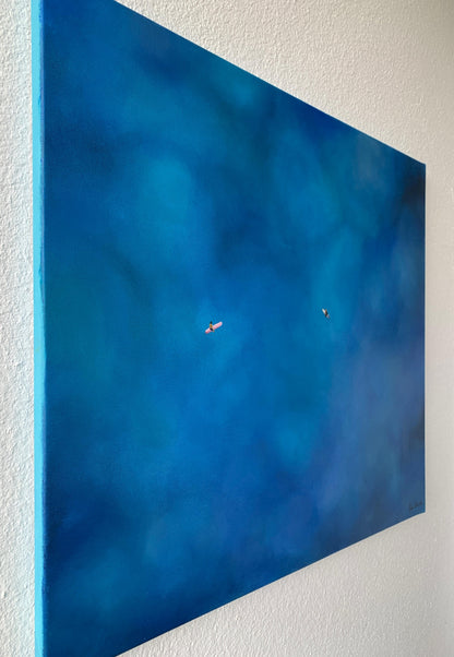 The Depth of Blue - Original Ocean Inspired Painting